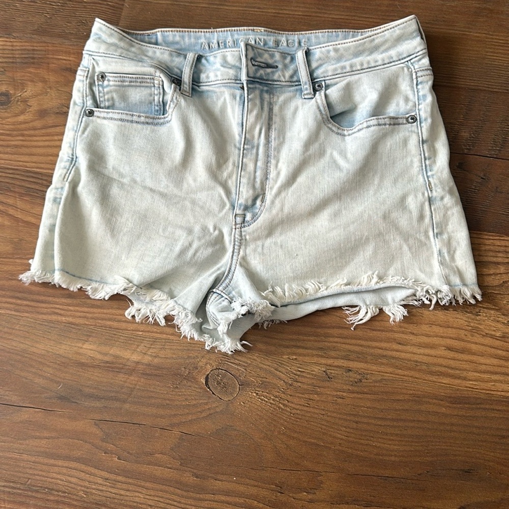 American Eagle Light Blue Jean Denim Shorts